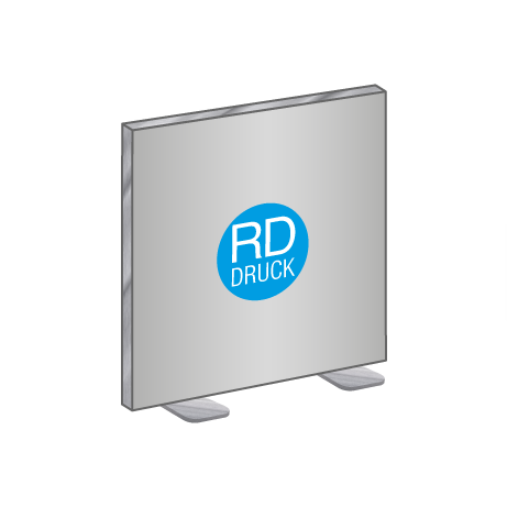 Textilspannrahmen freistehend | B 300 cm x H 200,5 cm | bedruckt