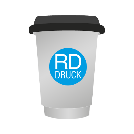 Pappbecher to Go BIO | 400 ml doppelwandig | rundum bedruckt