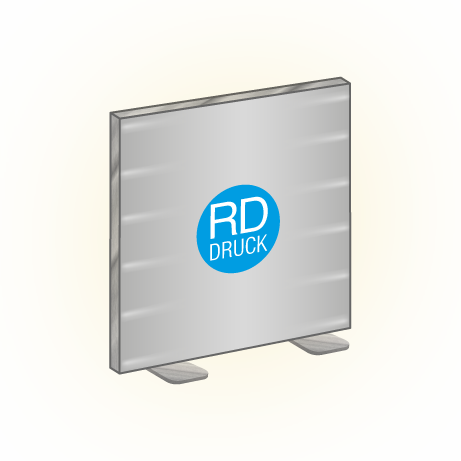 Textilspannrahmen LED freistehend | B 300 cm x H 250,5 cm | bedruckt